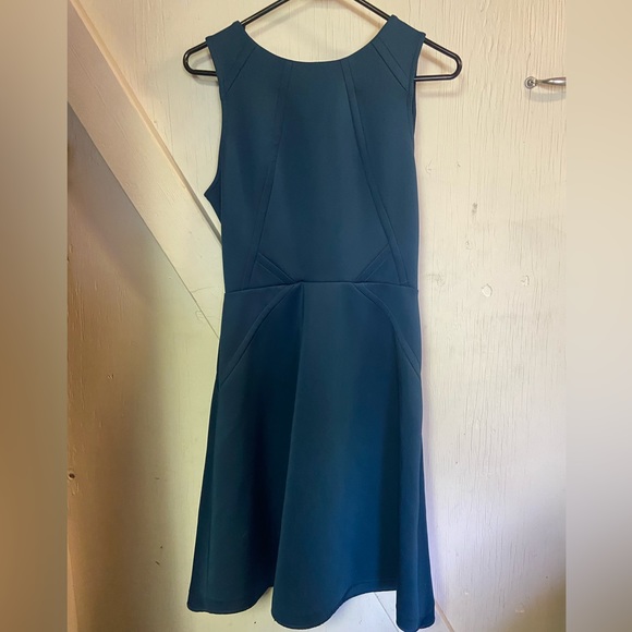 Jennifer Lopez sleeveless blue bodycon dress ladies 4 - Picture 5 of 6